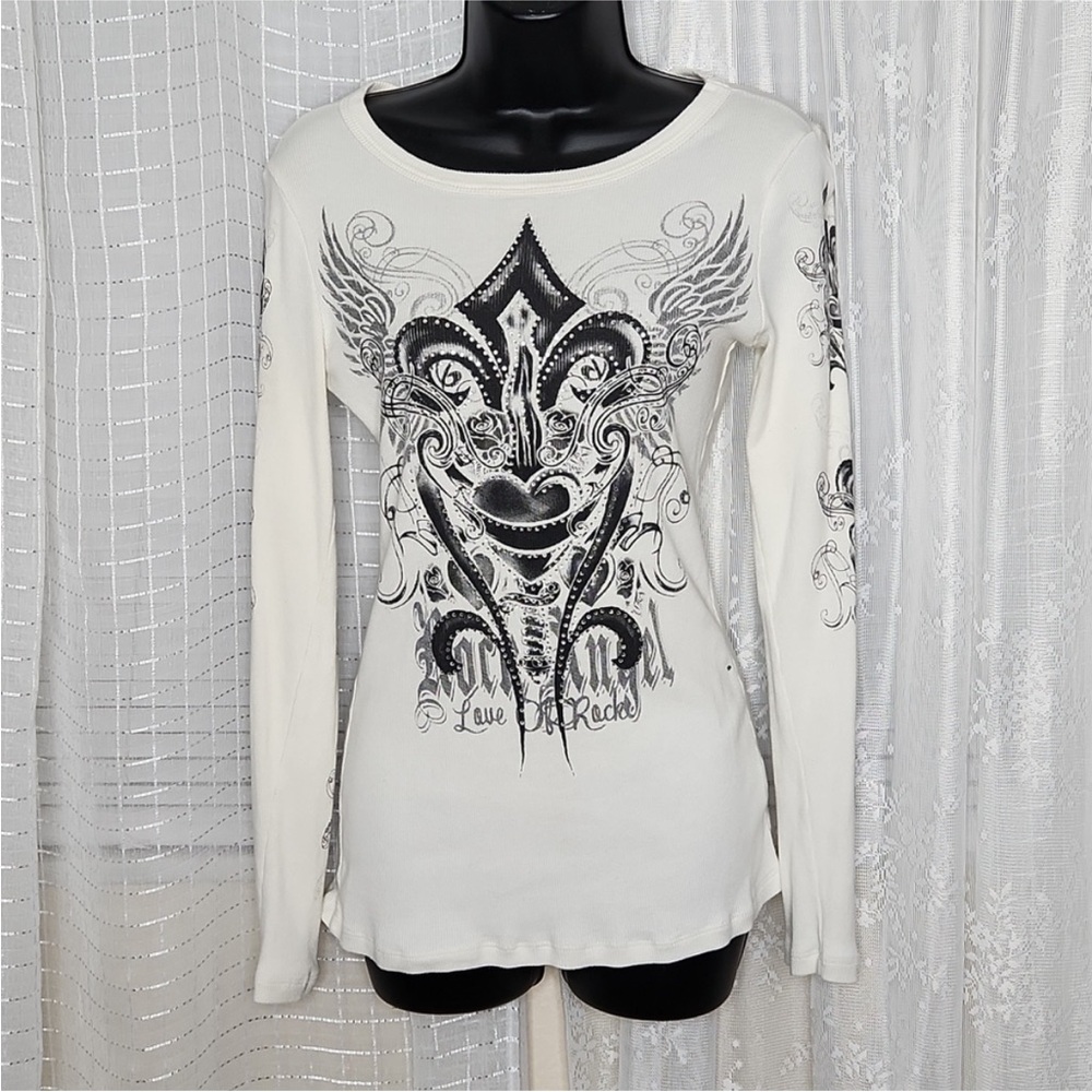 Vocal Grunge Rhinestone Long Sleeve